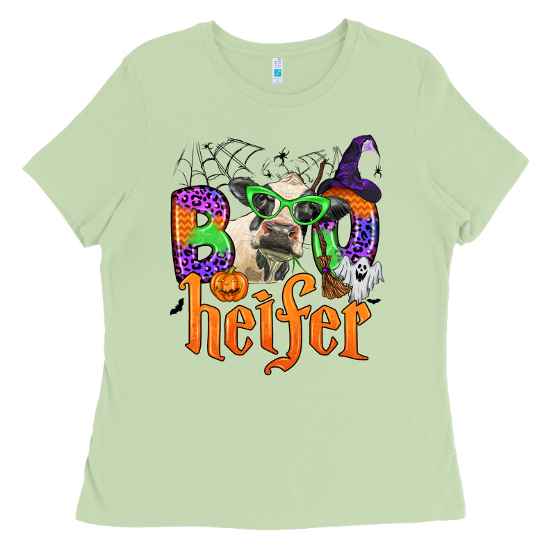 Boo Heifer Ladies Tee by Zillion Design Studio | Teevron