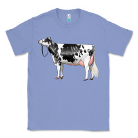 Colony Blue Holstein Dairy Cow Classic Tee - LillyAllenDesigns