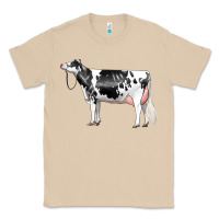Mushroom Holstein Dairy Cow Classic Tee - LillyAllenDesigns