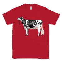 Red Holstein Dairy Cow Classic Tee - LillyAllenDesigns