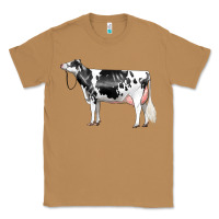Toasted Coconut Holstein Dairy Cow Classic Tee - LillyAllenDesigns