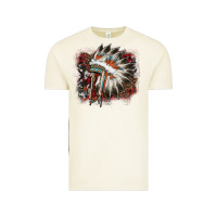 İndian Headress Cowhide Vintage Tee | Teevron