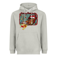 Moon Dust Merry Christmas Lips Santa Heavyweight Hoodie - Bettercallsaul