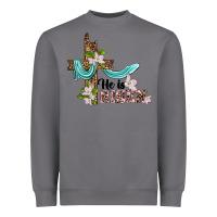 Storm he is risen cross Heavyweight Sweatshirt - BarkalooDesign