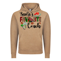 Vintage Coffee santa's favorite coach Vintage Hoodie - AdoDesignShop