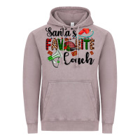 Vintage Zinc santa's favorite coach Vintage Hoodie - AdoDesignShop