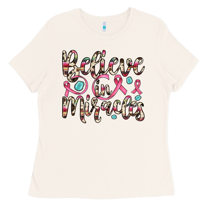 Believe In Miracles Ladies Tee by JahusDesignShop | Teevron