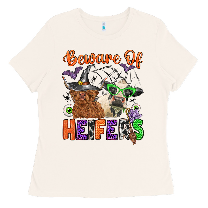 Beware Of Heifers Ladies Tee by Zillion Design Studio | Teevron
