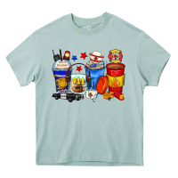 Arona dispatcher coffee cups Heavy Core Tee - Zillion Design Studio