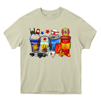 Mossy dispatcher coffee cups Heavy Core Tee - Zillion Design Studio