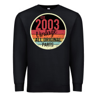 Black 16th Birthday gift Vintage 2003 Premium Sweatshirt - Bettercallsaul
