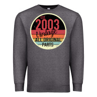 Charcoal Heather 16th Birthday gift Vintage 2003 Premium Sweatshirt - Bettercallsaul
