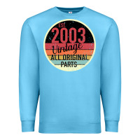 Ocean Blue 16th Birthday gift Vintage 2003 Premium Sweatshirt - Bettercallsaul