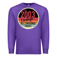 Purple 16th Birthday gift Vintage 2003 Premium Sweatshirt - Bettercallsaul