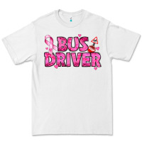 White breast cancer bus driver Premium Tee - texasbilliewilder