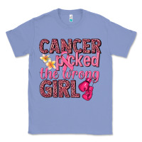 Colony Blue cancer picked the wrong girl Classic Tee - NancyCooperArtShop