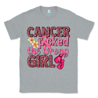 Heather Grey cancer picked the wrong girl Classic Tee - NancyCooperArtShop