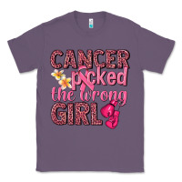 Lavender cancer picked the wrong girl Classic Tee - NancyCooperArtShop