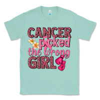 Seafoam cancer picked the wrong girl Classic Tee - NancyCooperArtShop