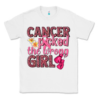 White cancer picked the wrong girl Classic Tee - NancyCooperArtShop