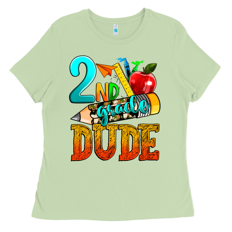 2nd Grade Dude Ladies Tee by texasbilliewilder | Teevron