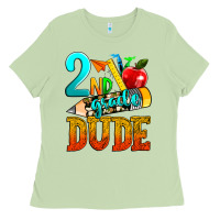 Matcha 2nd grade dude Ladies Tee - texasbilliewilder
