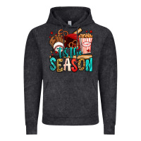 Vintage Black 'tis the season baseball game Vintage Hoodie - Jasminsmagicworld