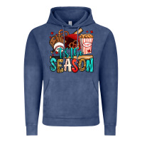 Vintage Denim 'tis the season baseball game Vintage Hoodie - Jasminsmagicworld