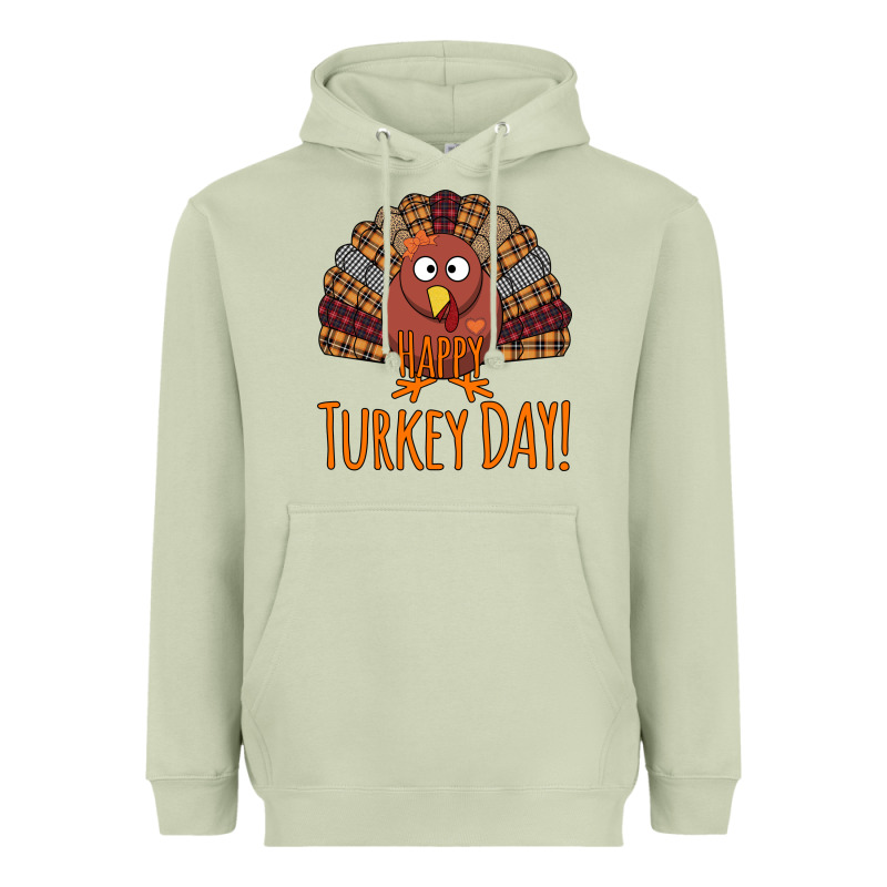 Happy Turkey Day - Thanksgiving Party Heavyweight Hoodie by Bettercallsaul | Teevron