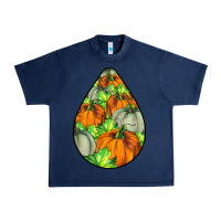 Navy Fall Teardrop Urban Heavy Tee - LillyAllenDesigns