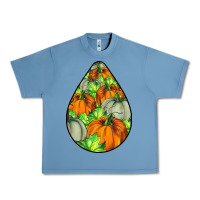 Pebble Blue Fall Teardrop Urban Heavy Tee - LillyAllenDesigns