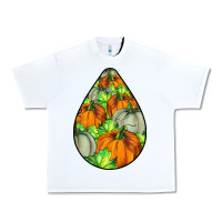 White Fall Teardrop Urban Heavy Tee - LillyAllenDesigns