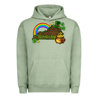 Pigment Oil Green kentucky map st.patricks Urban Hoodie - CowGirlArtShop