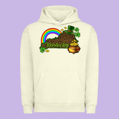 Kentucky Map St.patricks Urban Hoodie Designed By Cowgirlartshop