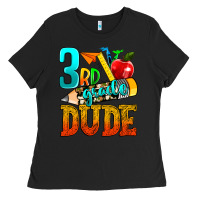 Black 3rd grade dude Ladies Tee - texasbilliewilder