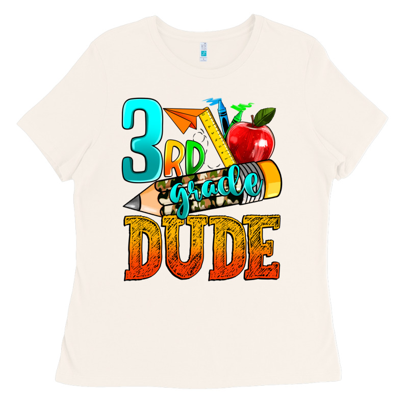 3rd Grade Dude Ladies Tee by texasbilliewilder | Teevron
