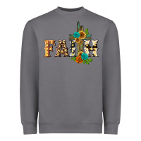 Storm faith with cross Heavyweight Sweatshirt - BarkalooDesign