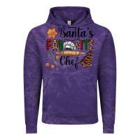 Cloud Purple santa's favorite chef Vintage Hoodie - AdoDesignShop