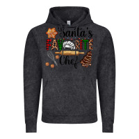 Vintage Black santa's favorite chef Vintage Hoodie - AdoDesignShop