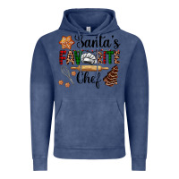 Vintage Denim santa's favorite chef Vintage Hoodie - AdoDesignShop