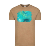 Vintage Coffee turquoise background Vintage Tee - AdoDesignShop