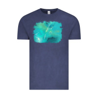 Vintage Denim turquoise background Vintage Tee - AdoDesignShop