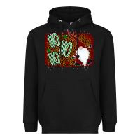 Black Ho Ho Ho Gnomes Heavyweight Hoodie - Bettercallsaul