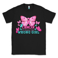 Black cancer picked the wrong girl Classic Tee - NancyCooperArtShop