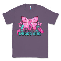 Lavender cancer picked the wrong girl Classic Tee - NancyCooperArtShop