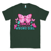 Sports Green cancer picked the wrong girl Classic Tee - NancyCooperArtShop