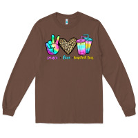 Chestnut peace love loaded tea Long Sleeve Tee - JahusDesignShop