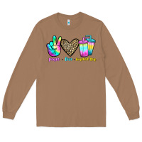 Toasted Coconut peace love loaded tea Long Sleeve Tee - JahusDesignShop