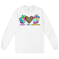 White peace love loaded tea Long Sleeve Tee - JahusDesignShop