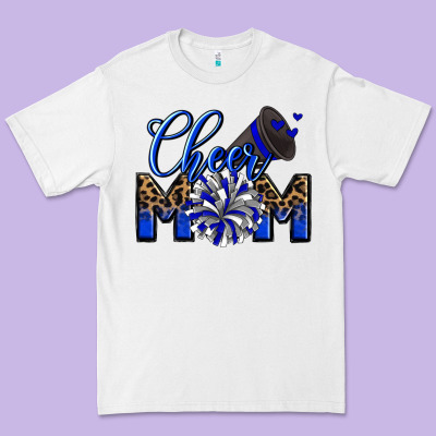Cheer Mom Premium Tee Designed By Zillion Design Studio